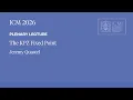 ICM 2026 Plenary Lecture - Jeremy Quastel