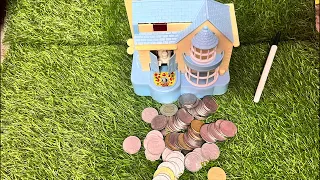 ASMR thinking 🔴 live coins 🪙 drop and amezing puppy house 👉🤔