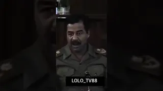 صدام حسين يتكلم عالرئيس المصري انه صهيوني 