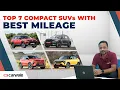 Top 7 Compact SUVs with Best Mileage - XUV 3XO Sonet Brezza Nexon and more CarWale