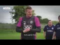 Paul Mullin puts on penalty masterclass for adult disability group