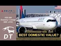 Delta Airlines A321 Economy Class Minneapolis to Phoenix