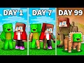 Download Lagu JJ and Mikey Become DINOSAURS Battle in Minecraft - Maizen