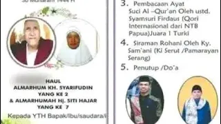 Download kegiatan santri putri Semaan Qur'an putri juz 7 HAUL KH Syarifudin hj Siti Hajar Cikeusik MP3