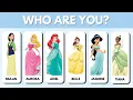 Which DISNEY PRINCESS Are You Aesthetic Personality Quiz