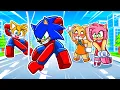 Download Lagu Sonic and Amy GIRLFRIENDS FELL in Love with SPIDERMANS!
