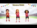 Sports Day Song For Kids | Field Day Dance No. 2 | Teamwork Song