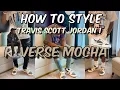 HOW TO STYLE Travis Scott Jordan 1 Low Reverse Mocha Shoe Review TRY - On