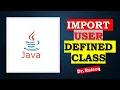Import class from different package java