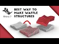 How to Rhino Waffle Structures - Fast and Easy