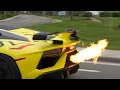 Lagu Lamborghini Aventador SVJ F1 Gintani FLAMES!! [4K] HEADPHONE USERS BEWARE!!!