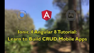 Ionic 4 Angular 8 Tutorial Learn to Build CRUD Mobile Apps Source Code