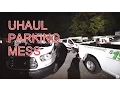 UHaul Return Parking is an Insane Mess