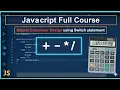 Simple Calculator Using Switch Statement in JavaScript Beginner Tutorial