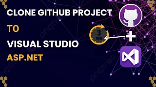 How to clone GitHub project using Visual Studio Asp net