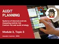 2020 audit lectures - Module 3 Topic 3