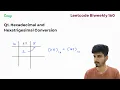 Q1 Hexadecimal and Hexatrigesimal Conversion BiWeekly contest 160 java solution