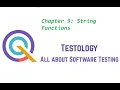 Chapter 9 String Functions in Java