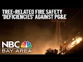 Monitor Issues 20 Tree-Related Fire Safety Deficiencies Against PG E