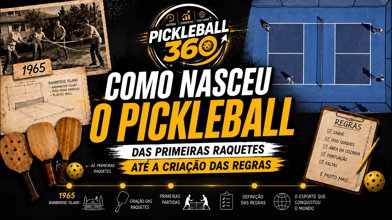 HOW WAS PICKLEBALL BORN? | Pickleball 360 - Ep. 01