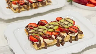 Bu tariften sonra artık dışardan Waffle ￼almayacaksınız  😍 Evde Original Waffle Tarifi