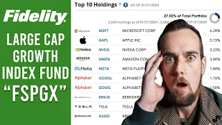 FSPGX - Fidelity Large Cap Growth Index Fund