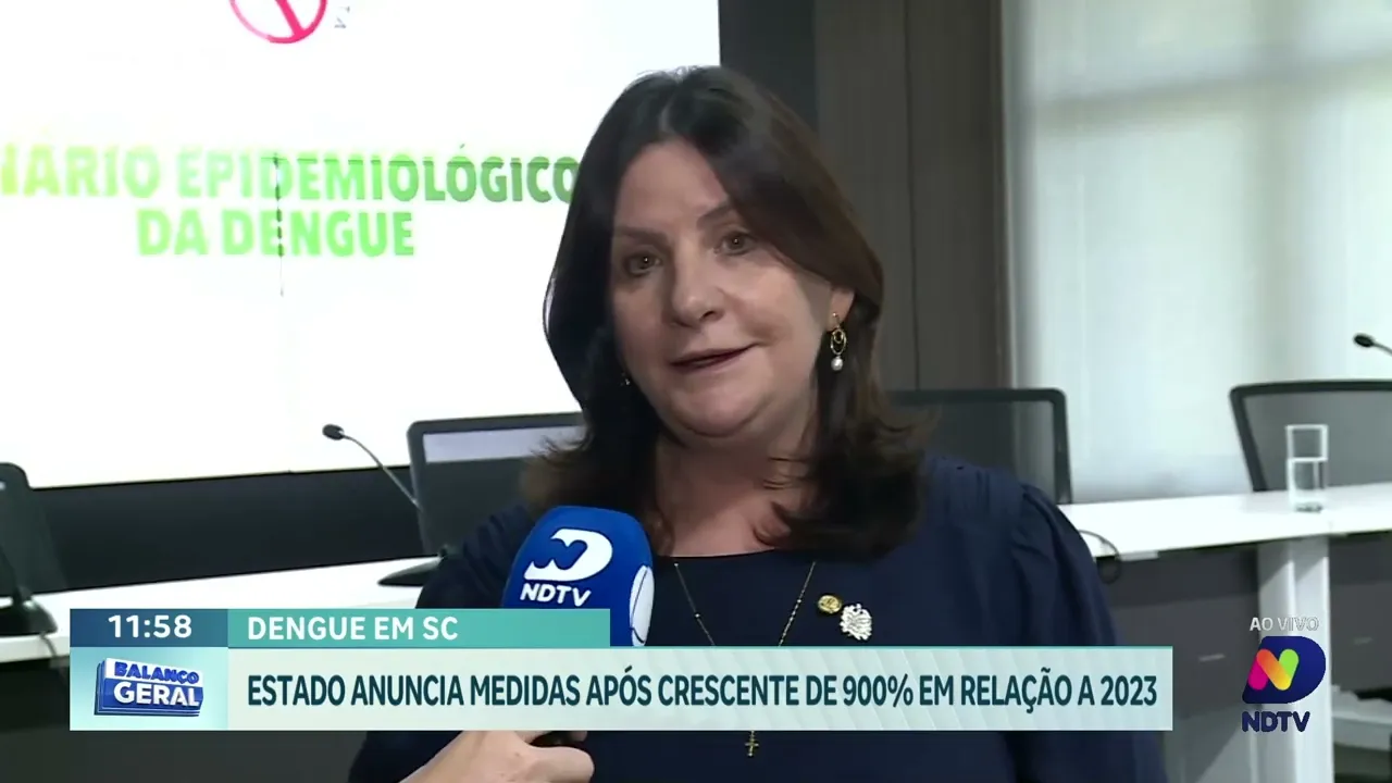 SC em alerta: Estado age contra crescimento alarmante de 900% nos casos de dengue