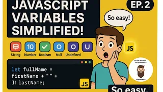 JavaScript Variables Explained let String Number Boolean Null Naming Rules Dynamic Typing