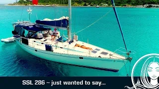 SSL 286 ~ just wanted to say…