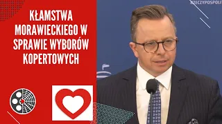 [KO]: Kłamstwa M. Morawieckiego w sprawie wyborów kopertowych.