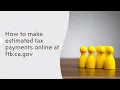 How to make estimated tax payments at ftb ca gov