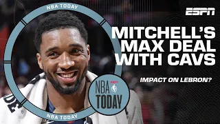 Brian Windhorst calls Donovan Mitchell s max extension a huge win for the Cavs NBA Today