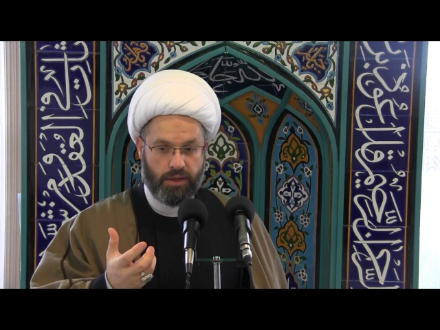 ⁣مسؤولية الانسان عن اعماله - خطبة الجمعة الثانية - 30 ربيع الاول 1438 - الشيخ عبد المنعم شرارة