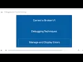 LV Core 1 DEBUGGING AND TROUBLESHOOTING
