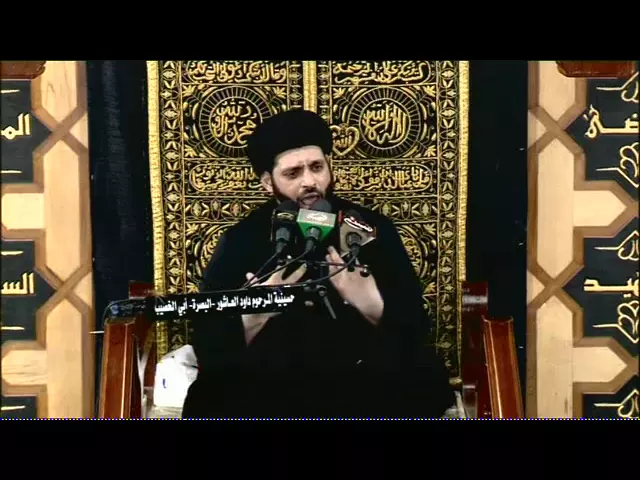 ⁣السيد مهدي الجزائري - ليالي وفاة السيدة زينب ع - حسينية الحاج داود العاشور- ليلة 15 رجب 1436