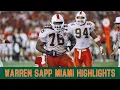 Warren Sapp Miami Highlights