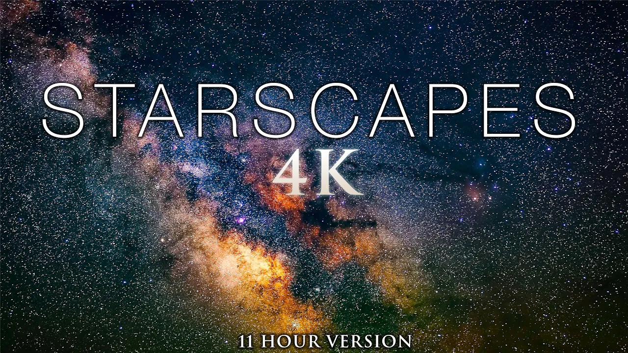 8 HOURS of STARSCAPES (4K) Stunning AstroLapse Scenes + Relaxing Music for Deep Sleep & Relaxation 8 HOURS of STARSCAPES (4K) Stunning AstroLapse Scenes + Relaxing Music for Deep Sleep & Relaxation