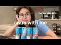cram for a final exam with me