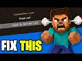 How to Fix Minecraft Connection Time out Error