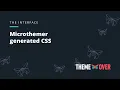 Microthemer generated CSS