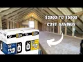 DIY Spray Foam Insulation How I Insulated My Attic and Saved Thousands