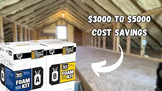 DIY Spray Foam Insulation How I Insulated My Attic and Saved Thousands