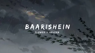 anuv jain baarishein slowed reverb song