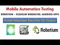 Robotium Tutorial - Install Robotium Recorder for Eclipse