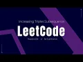 LeetCode Problem Solving Increasing Triplet Subsequence