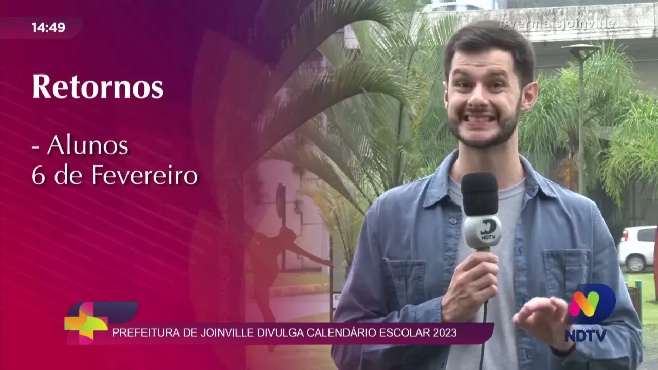 Prefeitura de Joinville divulga calendário escolar 2023
