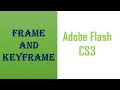 Adobe Flash CS3 - How to insert a frame and keyframe