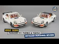 LEGO 10295 Porsche 911 Turbo Targa detailed building review