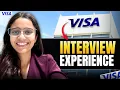 VISA Interview Experience How to crack VISA