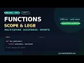 Python Functions Part 2 Scope LEGB Multiple Return Imports PyMaster India 1